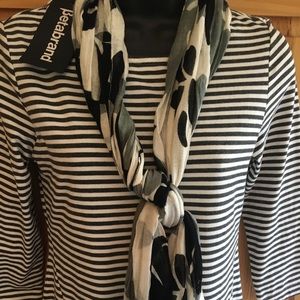 New With Tag Betabrand Dress with Scarf